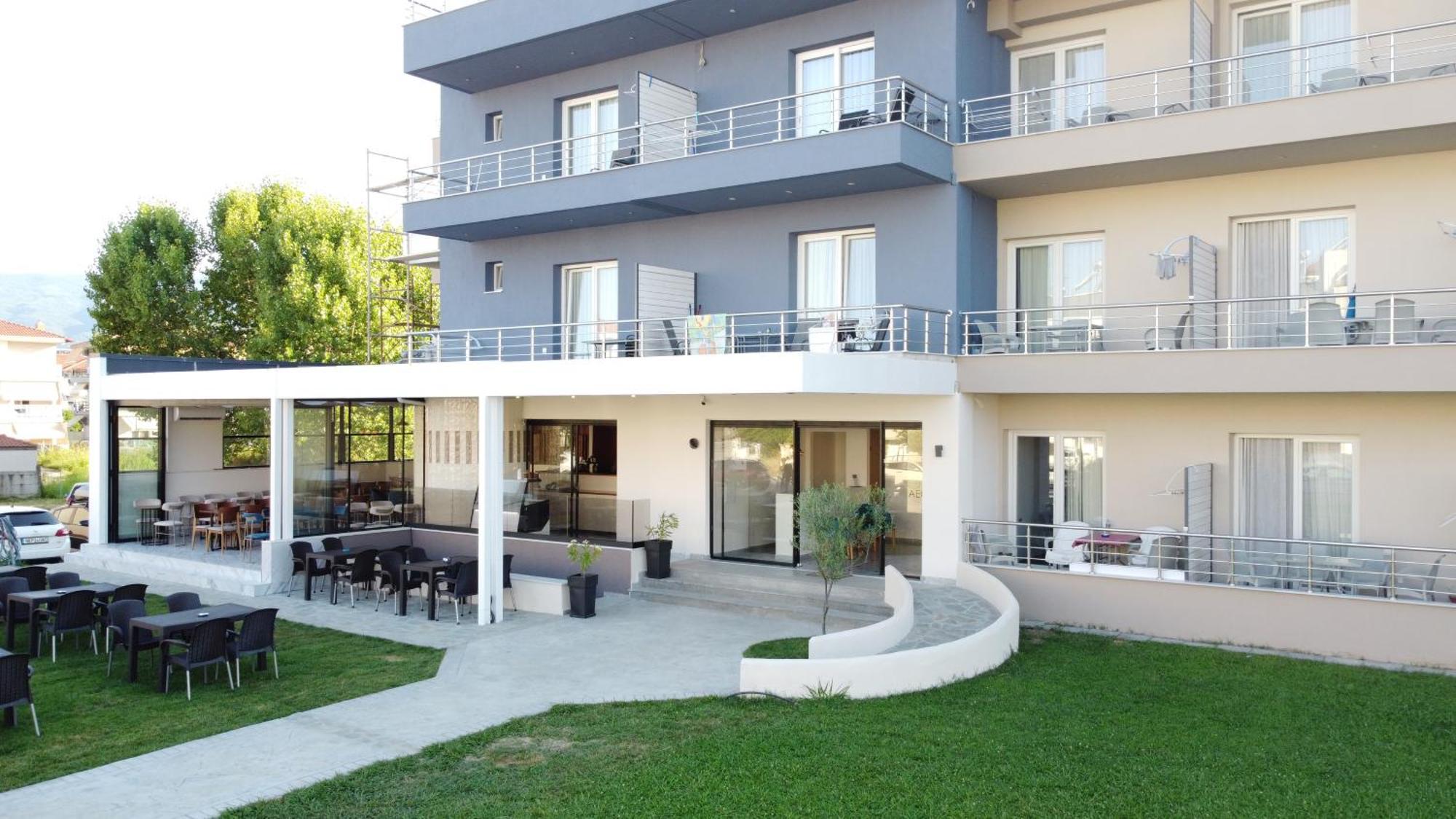 Aegean Blue Apartments & Suites Leptokaryá Eksteriør billede