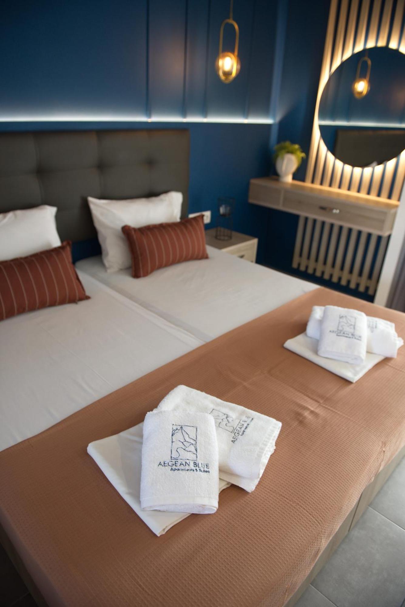 Aegean Blue Apartments & Suites Leptokaryá Værelse billede