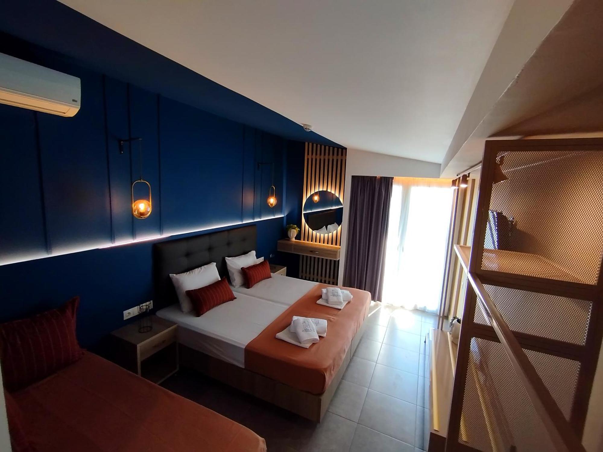 Aegean Blue Apartments & Suites Leptokaryá Værelse billede